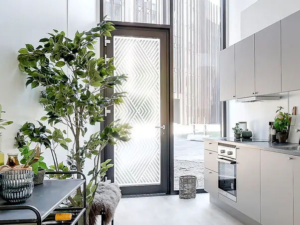 folie sablare usa folina model geometric romburi linii rola 100 210 cm s3