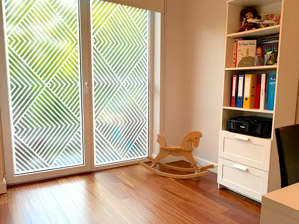 folie sablare usa folina model geometric romburi linii rola 100 210 cm s6