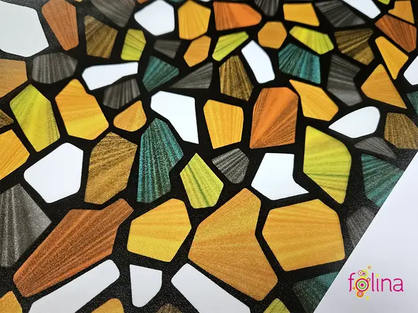 folie sablare vitraliu folina