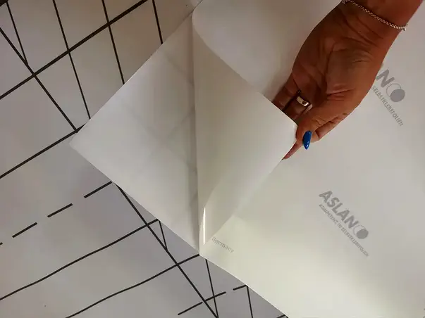 folie tabla de scris whiteboard cu liniatura pentru clasele primare