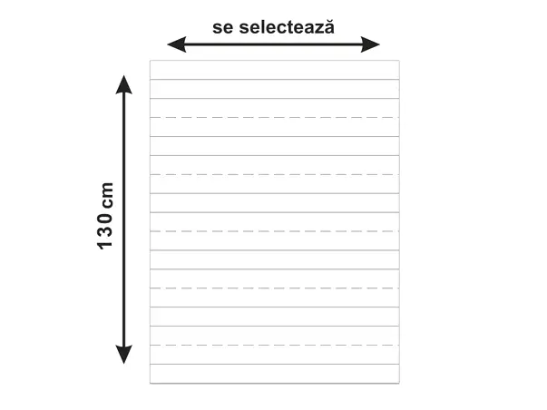 folie tabla de scris whiteboard cu liniatura tip2
