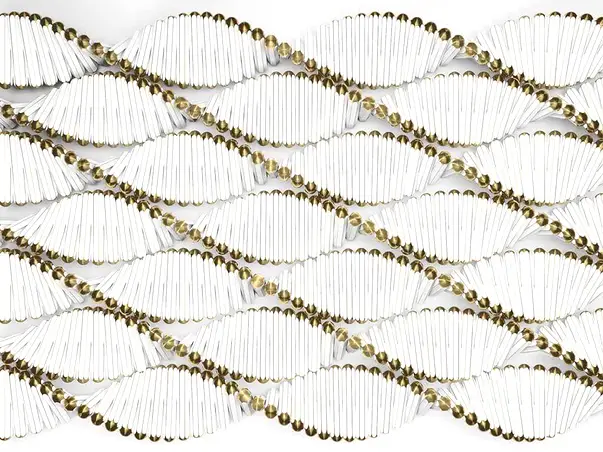 fototapet 3D alb twist