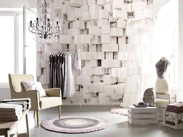 fototapet 3D cuburi gravity