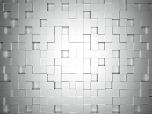 fototapet 3d patrate argintii wizard genius