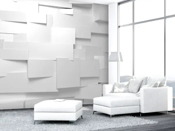 fototapet 3d wall wg model geometric 366 254 cm