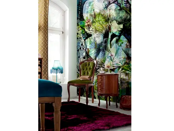 fototapet abstract aphrodites garden