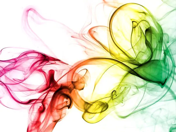 fototapet abstract dimex white smoke