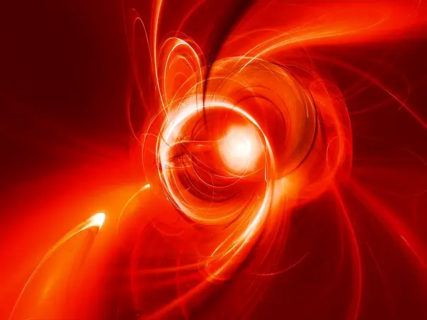 fototapet abstract modern rosu