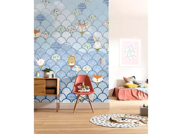 fototapet animale shell bluewaves