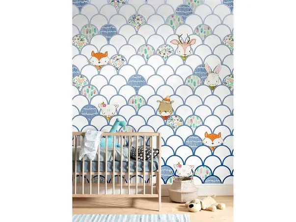 fototapet animale shell white