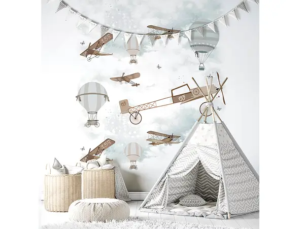 fototapet camera copii aparate de zbor marburg 45859