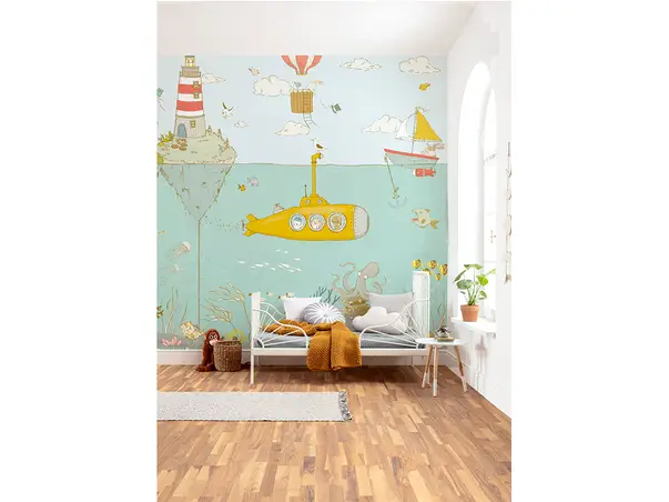 fototapet camera copii komar sealife