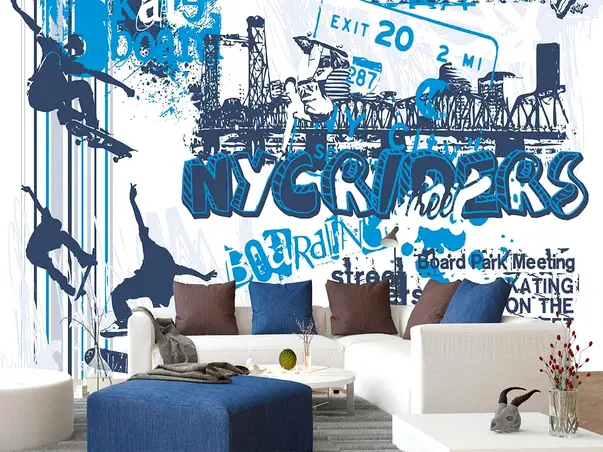 fototapet camera tineret Skate