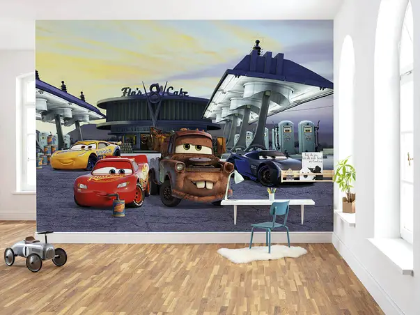 fototapet cars 3 station komar 368 254 cm