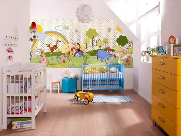 fototapet copii Winnie Beautiful day