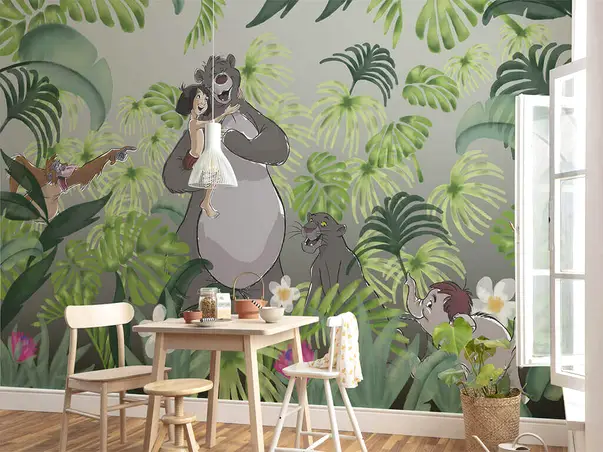 fototapet copii cartea junglei komar 400 280 cm