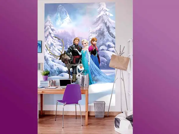 fototapet copii frozen winter land komar