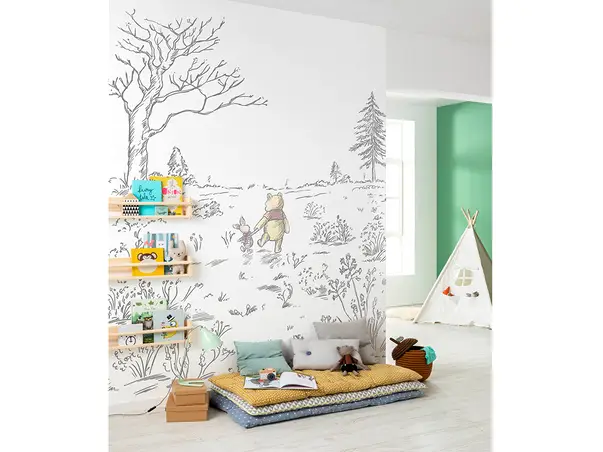 fototapet copii winnie the pooh komar model grafic