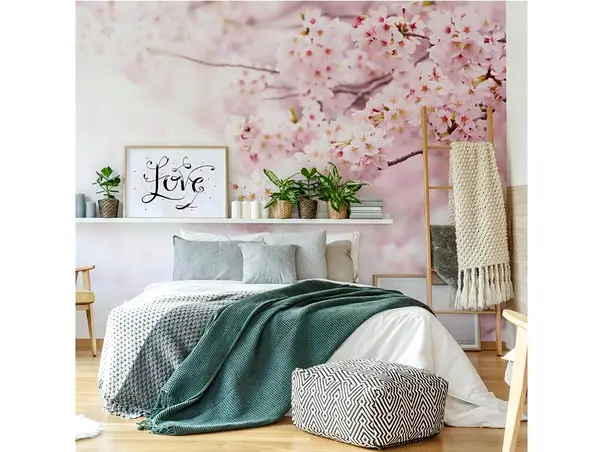 fototapet delicate flowers wg model floral roz