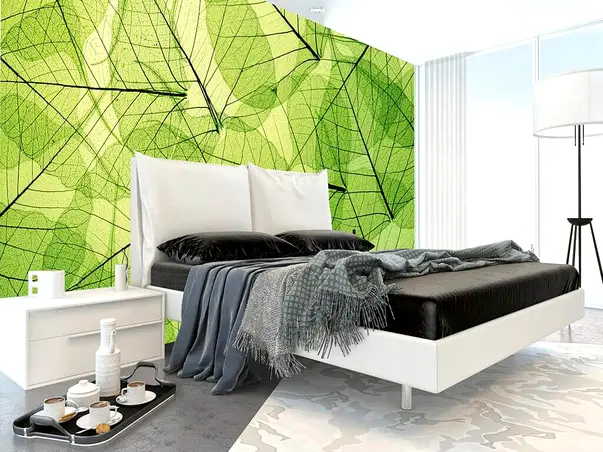 fototapet dimex leaf veins 375 250 cm
