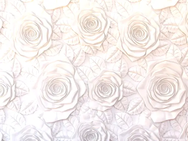 fototapet floral 3d trandafiri