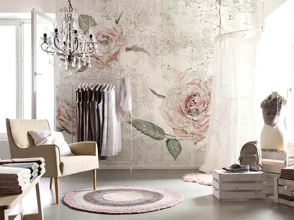 fototapet floral Tantinet