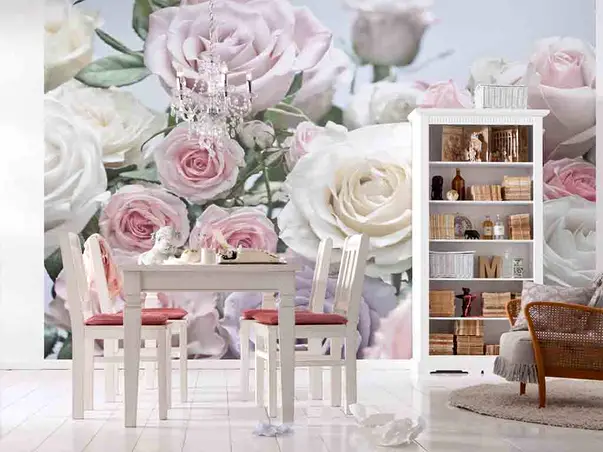 fototapet floral floraison