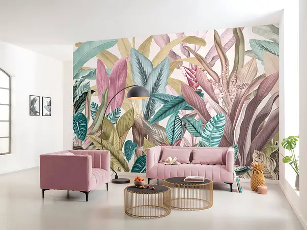 fototapet floral multicolor mathilda