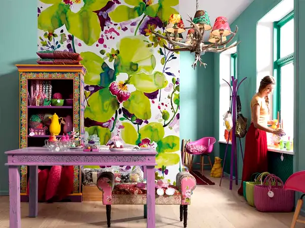 fototapet floral orhidee viva