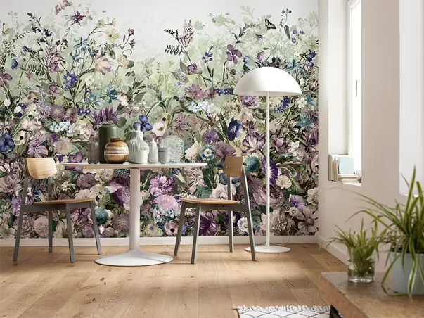 fototapet floral pastel komar botanica