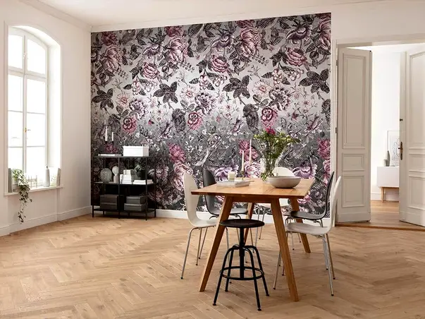 fototapet floral secret