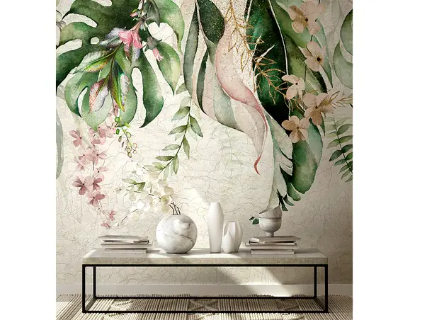 fototapet floral verde Luana Marburg 46996