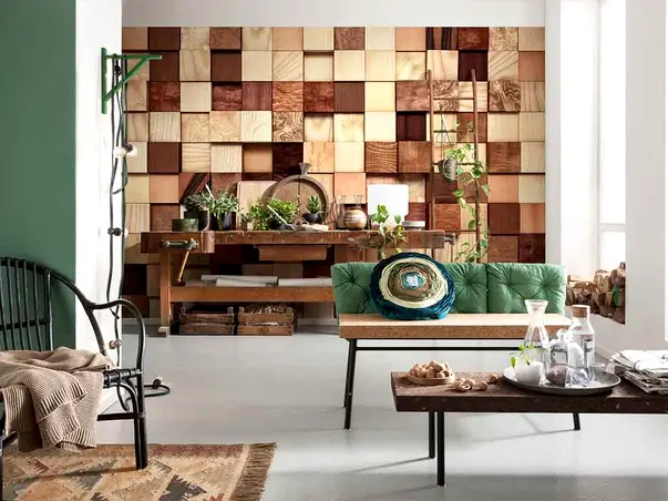 fototapet geometric lumbercheck