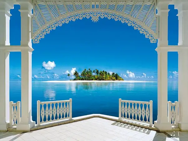 fototapet insula exotica a perfect day