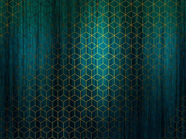 fototapet komar mystique vert