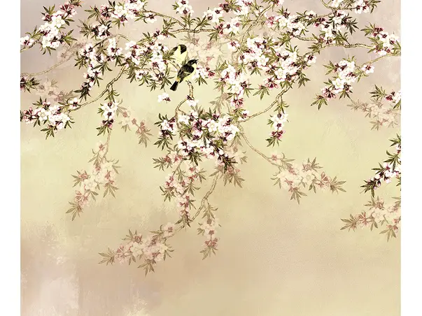 fototapet love birds