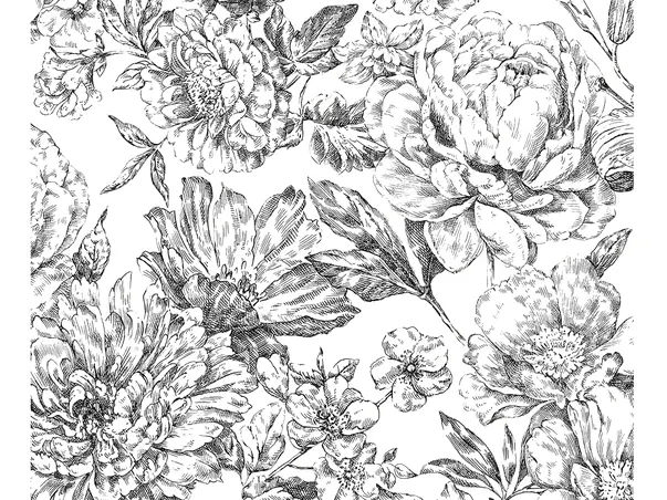 fototapet model floral grafic komar