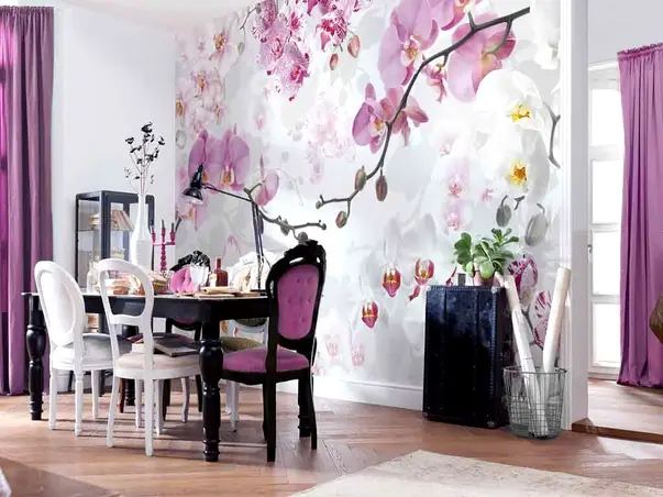fototapet orhidee allure