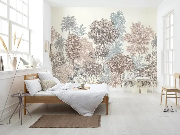 fototapet painted trees komar 400 280 cm