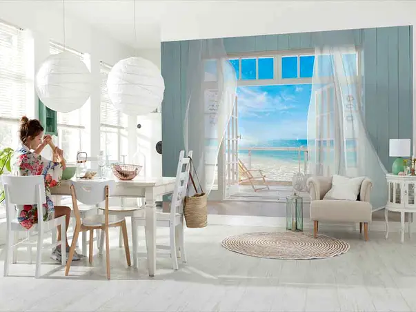 fototapet peisaj Malibu