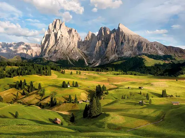 fototapet peisaj de munte