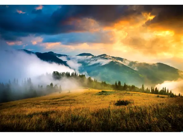 fototapet peisaj munte