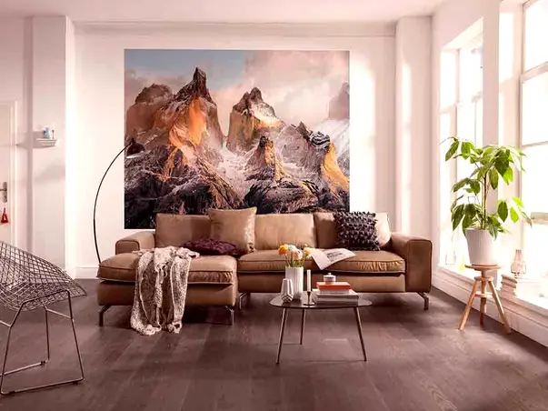 fototapet peisaj munti Torres del paine komar