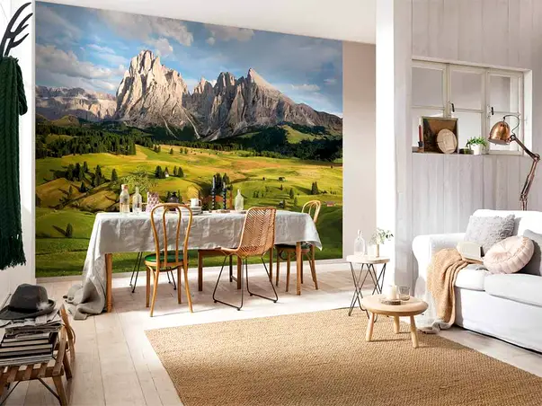 fototapet peisaj munti alpen