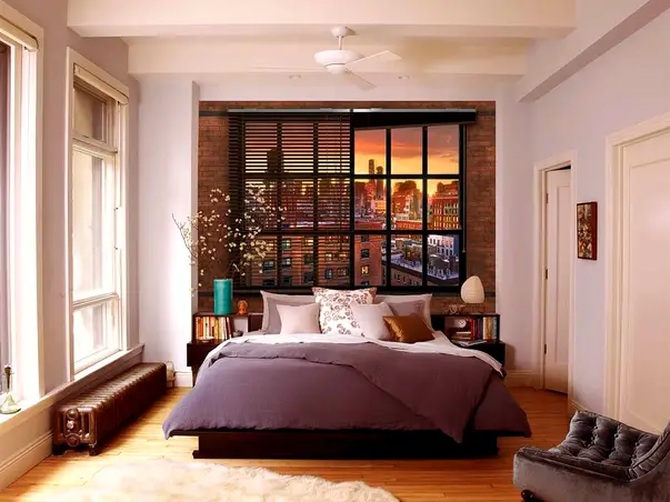 fototapet peisaj urban Brooklyn brick