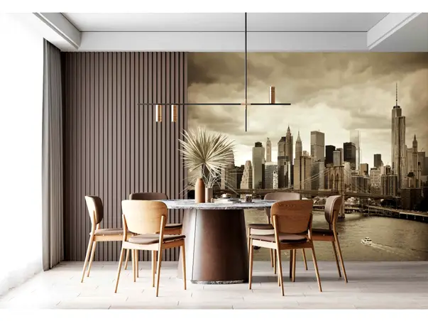 fototapet peisaj urban manhattan