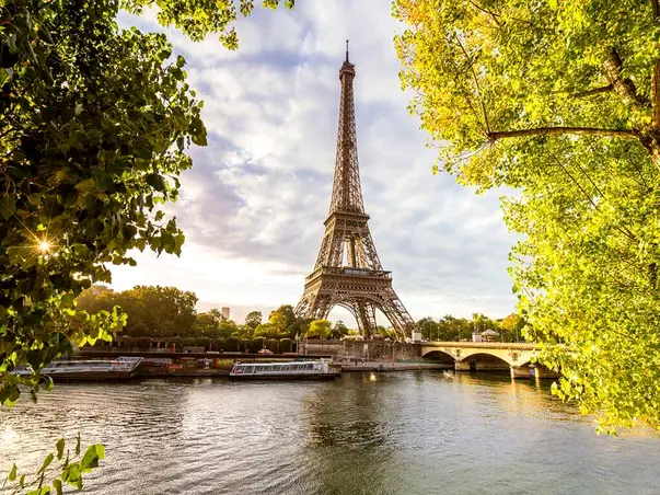 fototapet peisaj urban paris