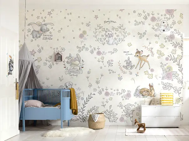 fototapet personaje disney best of friends