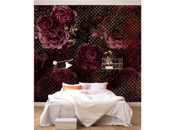 fototapet rouge intense