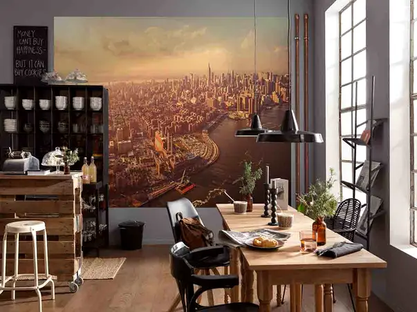 fototapet urban Manhattan komar